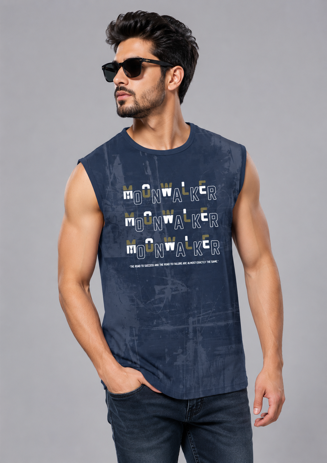 SLEEVELESS T-SHIRT