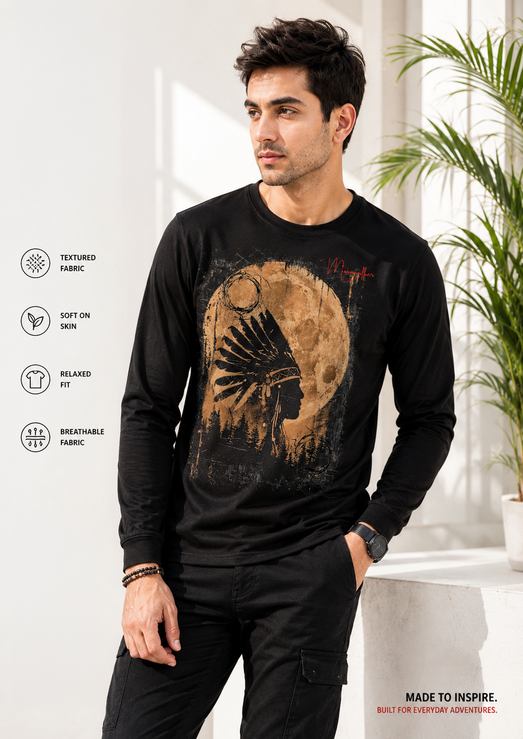 GRAPHICS TEES FULL SLEEVE