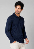 POLO NECK T-SHIRT (MERCERISED)