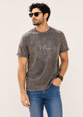 ACID-WASHED GRAPHIC T-SHIRT